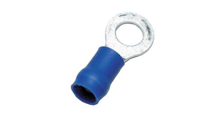 FV2-4 JST Insulated Ring Terminal, M4 Stud Size, Blue