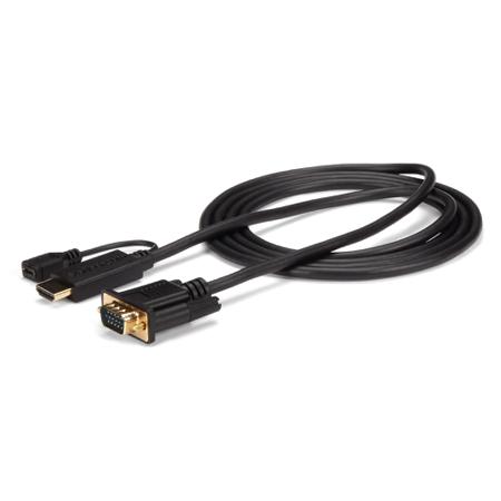 HD2VGAMM3 StarTech.com HDMI to VGA Adapter, 900mm - 1920 x 1200