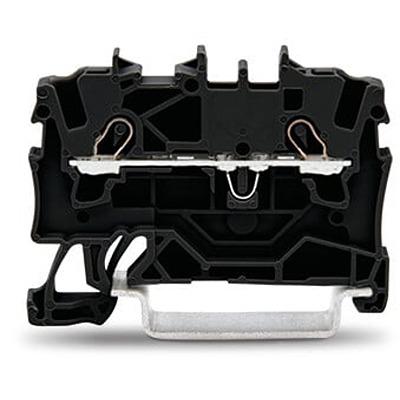 2001-1205 WAGO TOPJOB S Series DIN Rail Terminal Block, 1.5mm², 1-Level, Push-In Cage Clamp Termination, ATEX, EAC Ex,