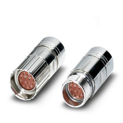 1607302 Phoenix Contact Circular Connector, 12 Contacts, Cable, M23 Connector, Socket, Female, IP67, RF Series