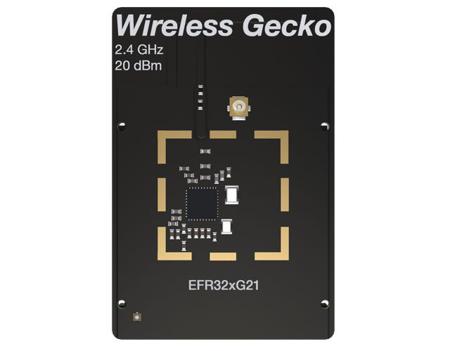 SLWRB4180A Silicon Labs EFR32xG21 Wireless Gecko 2.4 GHz +20 dBM Radio Board EFR32xG21 Wireless Development Kit 2.4GHz