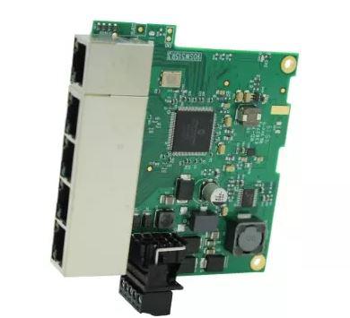 SW-115 Brainboxes Cable Mount Industrial Ethernet Switch, 5 RJ45 Ports, 1000Mbit/s Transmission, 5 → 30V dc