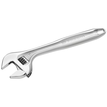 101.18PB Facom Adjustable Spanner, 450 mm Overall, 63mm Jaw Capacity, Metal Handle