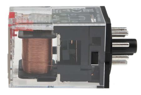 MKS2PIAC230 Omron DPDT Non-Latching Relay Plug In, 230V ac Coil, 10 A