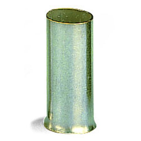 216-110 WAGO, 216 Ferrule, 15mm Pin Length, 7.5mm Pin Diameter, Brown