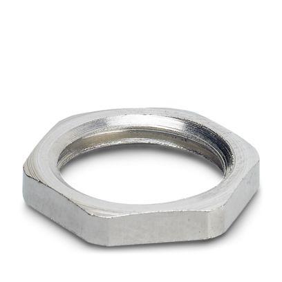 1084940 Phoenix Contact Metal Cable Gland Locknut, PG21 Thread