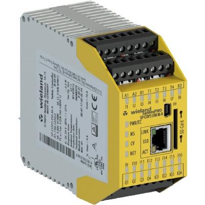 R1-190-1350-0 Wieland R1 Series Safety Controller, 16 Safety Inputs, 8 Safety Outputs, 30 V
