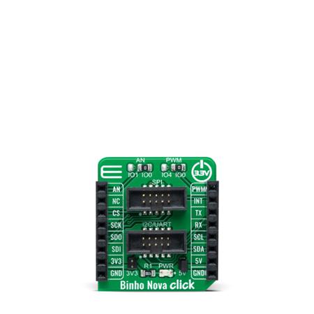 MIKROE-4439 MikroElektronika Binho Nova Click for BinhoNova Multi-Protocol USB Host Adapter