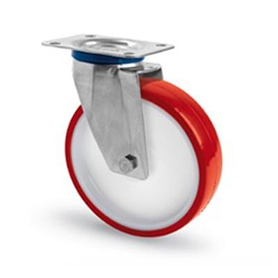 149-249 RS PRO Swivel Castor Wheel, 170kg Capacity, 125mm Wheel