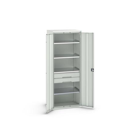 16926455-16 Bott 2 Door, 2 Drawer Sheet Steel Cupboard, 800 x 550 x 2000mm