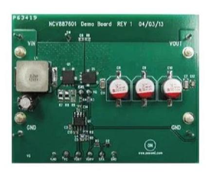 NCV887601BSTGEVB onsemi Automotive Grade High-Frequency Start-Stop Boost Controller Evaluation Board Boost Controller for NCV887601
