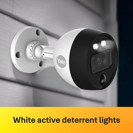 YSV-2CSMD-4CK Yale Outdoor IR CCTV Camera, 2 Camera Connections, BNC