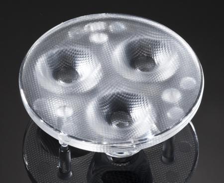 C11191_TUIJA-3-W Ledil , Tuija Series LED Lens, 58 ° Round Beam