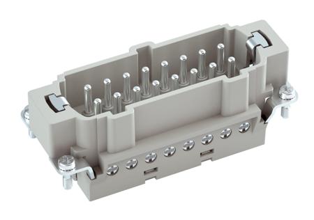 457-191 RS PRO Heavy Duty Power Connector, 10A, Male, 33 Contacts