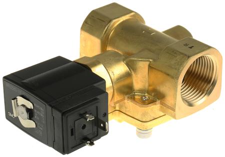 VXED2260-10F-5DO1 SMC Solenoid Valve , 2 port , NC, 24 V dc, 1in