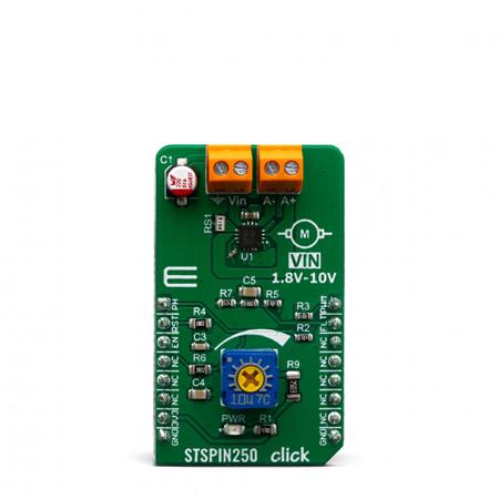 MIKROE-3543 MikroElektronika STSPIN250 Click for STSPIN250