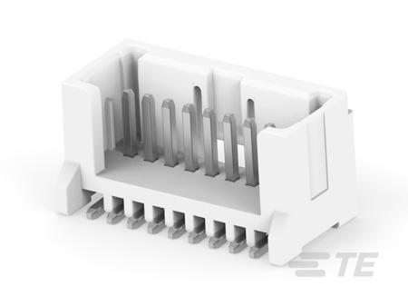2355091-9 TE Connectivity MICRO CT Series Straight Board PCB Header, 9 Contact(s), 1.2 mm Pitch, 1 Row, Shrouded