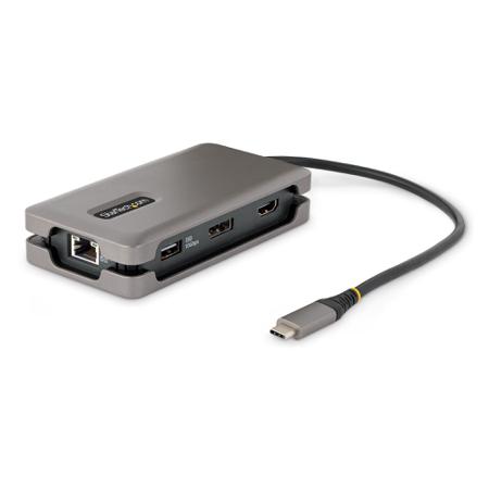 DKT31CDHPD3 StarTech.com 4K @ 60Hz USB-C Adapter with DisplayPort, HDMI - 3 x USB ports, USB A, USB C