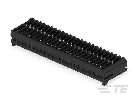 2-2355088-4 MICRO CT Series Straight Cable Mount, IDC PCB Socket, 24-Contact, 1-Row, 1.2mm Pitch, IDC Termination