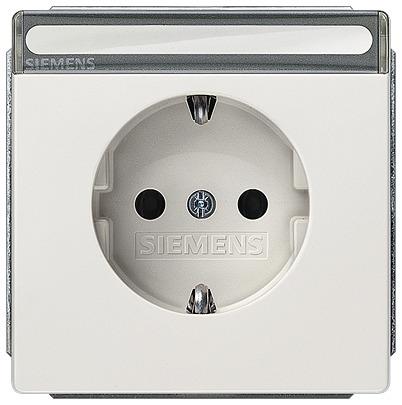 5UB1856 Siemens 5UB18 Red Electrical Socket, 16A, Schuko