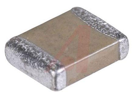 04025C222KAT2A AVX 2.2nF Multilayer Ceramic Capacitor MLCC 50V dc ±10% X7R Dielectric 0402 (1005M) SMD, Max. Temp. +125°C