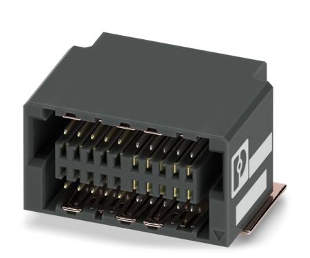 1053616 Phoenix Contact 0.8mm Pitch 20 Way 2 Row PCB Socket, Surface Mount