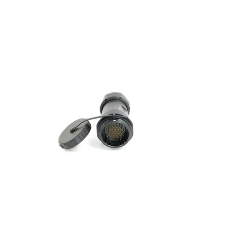 304-528 RS PRO Industrial Circular Connectors, 35 Contacts, In-line, SP29 Connector, Socket, Male, IP68
