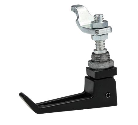 216-912 RS PRO Black Die Cast Handle, L-Handle