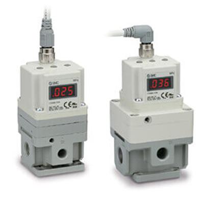 ITV2050-ILF2N SMC G 1/4 Pneumatic Regulator - 0.005MPa to 0.9MPa, G 1/4, 1MPa max. input,
