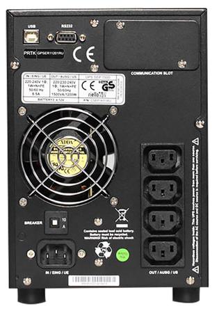 SEP-1000 Riello Sentinal Pro 1000VA UPS Uninterruptible Power Supply, 800W