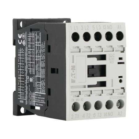 276692-DILM9-10-400V50HZ-440V60HZ- Eaton xStart DILM 3 Pole Contactor - 9 A, 400 V ac Coil, 3NO, 4 kW