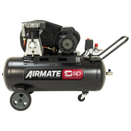 06458 SIP 3HP 100L Air Compressor, 145psi, 78kg