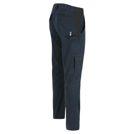 23MTR1901NY-48 Herock TOREX TROUSERS 's Navy Blue - Black Trousers Stretch Slim Fit, Size 48 38in W 32in L