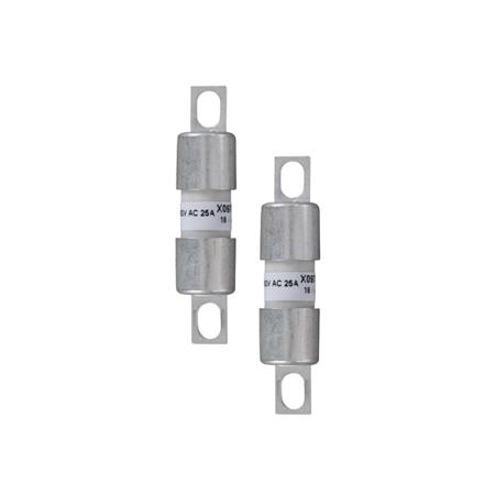 N076648 Mersen 10A British Standard Fuse, 17 x 27mm, 250V ac, 38 → 42.8mm