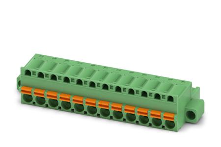 1873304 Phoenix Contact, 5.08mm Pitch, FKC 2.5/12-STF-5.08, 12 Way, , Pluggable Terminal Block, Plug, Panel Mount, Screw