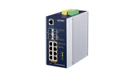 IGS-6325-8UP2S2X Planet , Managed 12 Port Industrial Ethernet Switch With PoE