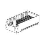 170335-7905 Molex 1.35mm Pitch Connector Backplane Connector, HDR, Vertical, 18 Column, 12 Row, 216 Way, 170335