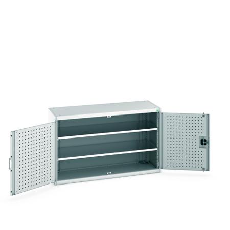 40014046-16V Bott 2 Door Sheet Steel Floor Standing Cupboard, 1300 X 525 X 800mm