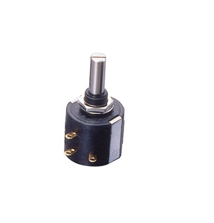 M-22E10-50K Nidec Components 50kΩ Rotary Potentiometer 10-Turns 1-Gang, M-22E10 50K