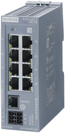 6GK5208-0BA00-2AB2 Siemens Managed Switch 1, 8 Port Ethernet Switch