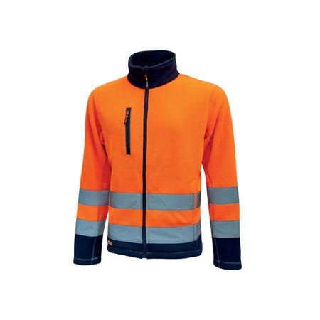 WHL207OF-XL UPower Hi - Light Fluorescent Orange, Durable Jacket, XL