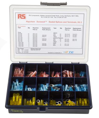 DS-MIXT-05-RSU TE Connectivity DuraSeal Service and Repair Heat Shrink Terminals and Splices Crimp terminal Kit