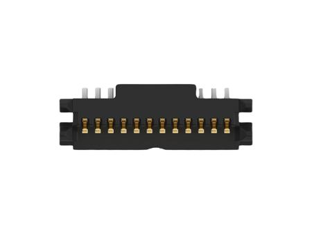 114712-E ERNI 11471 Series Vertical Surface Mount PCB Header, 12 Contact(s), 0.8mm Pitch, 1 Row(s), Shrouded