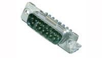 6-338171-2 TE Connectivity 6-338 37 Way Right Angle Board Mount D-sub Connector Plug, 2.74mm Pitch, with 4-40 UNC, Threaded Insert