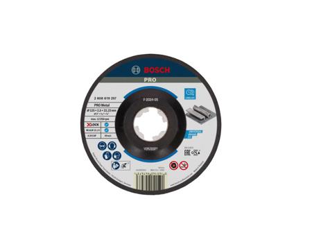 2608619257 Bosch XLOCK Aluminium Oxide Cutting Disc, 125mm x 2.5mm Thick