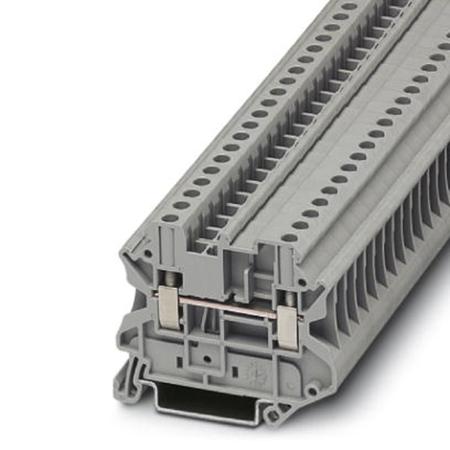 3047701 Phoenix Contact  UT 4-MTD WH Series White, 4mm², Single-Level, Screw Termination