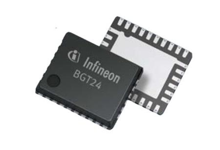 BGT24MTR11E6327XUMA1 Infineon RF Transceiver IC, 32-Pin VQFN