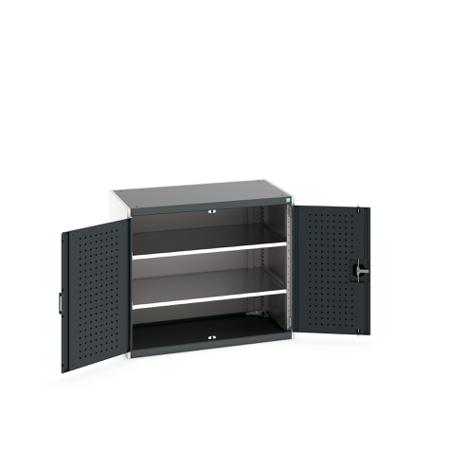 40021205-19V Bott 2 Door Sheet Steel Floor Standing Cupboard, 1050 X 650 X 900mm
