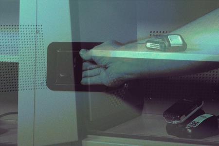 JCB0231703 Justrite White Steel Cabinet, 109.2cm x 45.7cm x 61cm