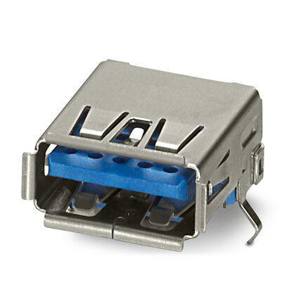 1332637 Phoenix Contact Straight Type USB-A USB 3.0 IP20 USB Connector